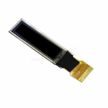 0,87-дюймовый OLED-Дисплей Модуль Браслет Дисплей 128 * 32 14PIN SSD1316 Драйвер I2C IIC Интерфейс Электронный Коммуникационный Дисплей