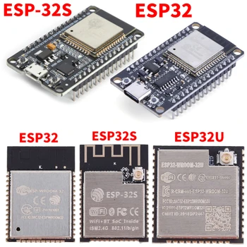 1/2 шт. ESP-WROOM-32 ESP32 ESP32S ESP32U Беспроводной модуль WiFi + Bluetooth BLE MCU Модуль Сверхнизкой мощности SPI Flash ESP32 WROOM-32