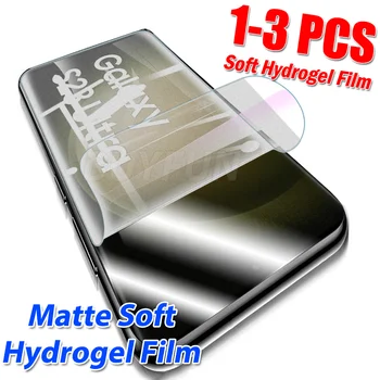 1-3 шт. Матовая Гидрогелевая Пленка Для Samsung Galaxy S23 Ultra S23 + Матовая Защитная Пленка Для Экрана Без Стекла SamsungS23 Plus S23Ultra S 23 5G