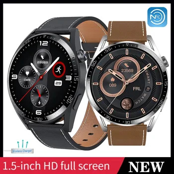 1,5-дюймовые смарт-часы Мониторинг сна, Шагомер движения, часы-браслет, смарт-часы для Huawei Mate 50 Pro Samsung Galaxy Z 3 4 Fl