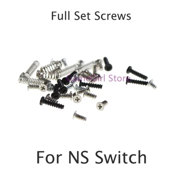 1 комплект для NS Nintendo Switch Joy-Con Левая правая ручка Полный набор винтов Ремонт запасных частей