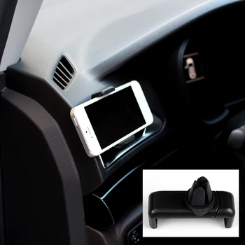 1 шт. Автомобильный мини Регулируемый кронштейн для телефона, вентиляционное отверстие с вращением на 360, Навигационные подставки, держатели для iPhone Samsung Xiaomi, автоаксессуары