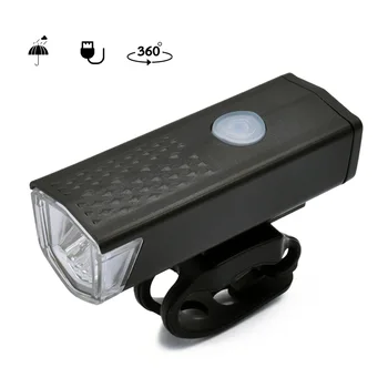 1 шт. велосипедные фары Передняя USB перезаряжаемая фара MTB Дорожный велосипед Велосипедный фонарик Велосипедный фонарь Лампа Аксессуары для велосипедов