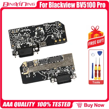100% Новая оригинальная плата USB Зарядный порт Плата USB-штекер для Blackview BV5100 Pro Ремонт Замена Аксессуаров Запчасти