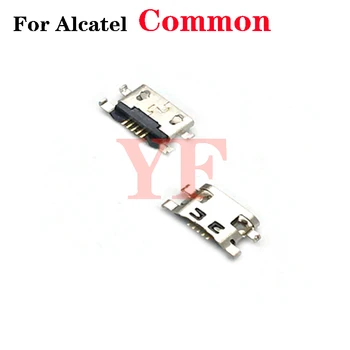 10шт Для Alcatel Обычный USB-разъем для зарядки Универсальный разъем Micro USB для зарядки