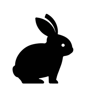 15-сантиметровый кролик, прекрасный декор, автомобильные аксессуары, отличительные знаки, внешние детали, наклейки, продукты для наклеек, солнцезащитный крем и водонепроницаемая индивидуальность,