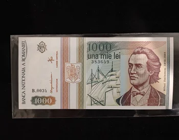 1993 RO 1000 леев Оригинальные банкноты UNC (Fuera De uso Ahora Collectibles)