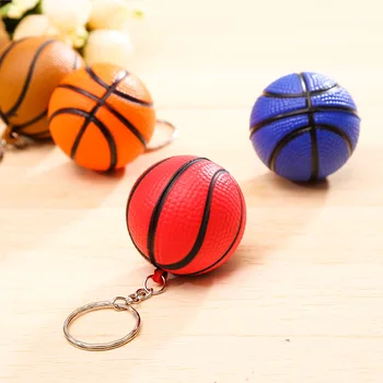 1ШТ баскетбольный брелок, спортивный мяч, ювелирная подвеска, готовые подарки для активного отдыха. Случайный цвет