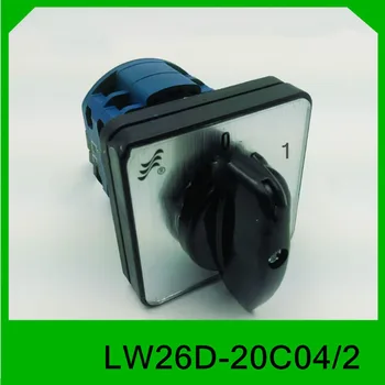 1шт Новый переключатель преобразования LW26-20C04/2 Комбинированный переключатель 20A Переключатель управления 3 передачи Кулачковый переключатель преобразования