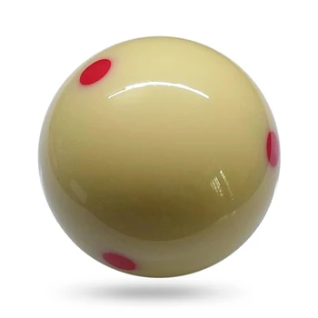 1шт Снукерный Белый Биток 57,2 мм Red Point Mother Ball Бильярдные принадлежности Аксессуары Тренировочные шары для снукера Тренировочный мяч