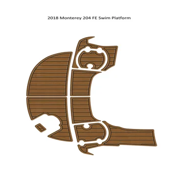 2018 Monterey 204 FE Платформа для плавания со ступеньками Лодка EVA Пенопласт Пол палубы из искусственного тика