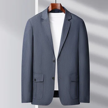 2023 новый высококачественный пиджак для костюма с воротником, пальто, соответствующее модному тренду, красивый повседневный мужской пиджак will west