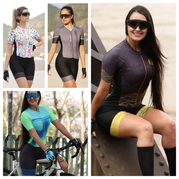 2023 Триатлон Велоспорт Джерси одежда Skinsuit Комбинезон женский Майо Ropa ciclismo mujer hombre одежда с коротким рукавом