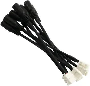 2PIN 8 ММ 3528 2835 IP65 Соединительный кабель для светодиодной ленты с одним источником света для подключения ленты к источнику питания постоянного тока, удлинительный кабель для светодиодной ленты