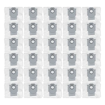 30шт Сменных Аксессуаров Для Пылесборников Roborock T8, G10S, Q7 MAX, Q7 Max +, S7 MAXV Ultra Robotic Vacuum Cleaner