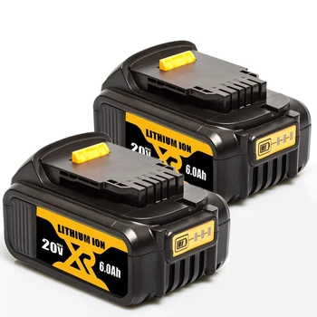 3PACK 6,0 Ah 20V ersatz lithium-ion batterie mit 3A DCB112 ladegerät für Rosée 18V DCB180 DCB181 DCB181 DCB200 DCB200-batterie