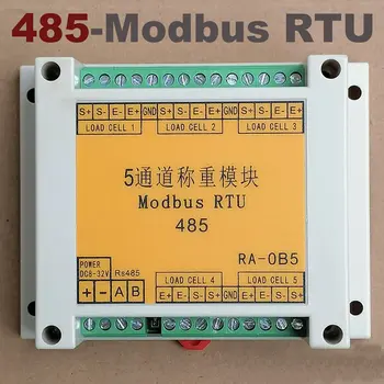 5-канальный модуль взвешивания 485 передатчик модуля взвешивания протокол Modbus RTU