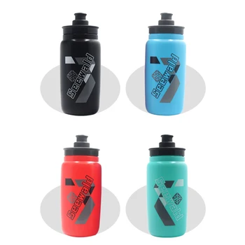 550 МЛ Бутылка для воды Велосипед MTB Фитнес Спорт Защита от протечек, Защита от падения Уличные Пластиковые Аксессуары для бутылок для напитков