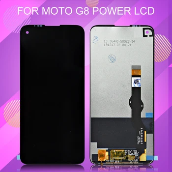 6,4-дюймовый XT2041 Дисплей для Motorola Moto G8 Power Lcd с сенсорным экраном и цифровым преобразователем XT2041 в сборе с инструментами Бесплатная доставка