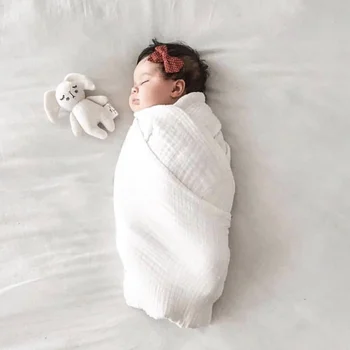 6 Слоев муслина, пеленальные одеяла, детское хлопчатобумажное банное полотенце, покрывало для новорожденных, одеяло, постельные принадлежности