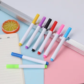 8 шт./лот, красочная ручка для классной доски, маркеры для сухой белой доски, стираемые ручки для рисования для детей, студенческие детские ручки для рисования