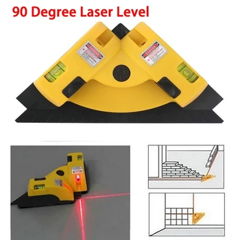 90-градусный Прямоугольный квадратный Лазерный Уровень Vertical Pro Вертикальный Горизонтальный лазерный уровень nivel Линейный Проекционный измерительный инструмент