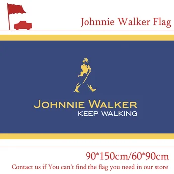 90x150cm 60x90cm Флаг Джонни Уокера 3 фута x 5 футов Баннер Полиэфирный Флаг Для Бара Party
