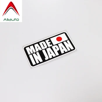 Aliauto Мультяшная Автомобильная Наклейка Fun Made In Japan Текстовые Аксессуары ПВХ Наклейка для Мотоцикла JDM Suzuki Sx4 Touran Hyundai, 12см * 6см
