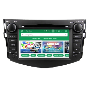 Android 8.0 Для Toyota RAV4 2006-2012 Авторадио Автомобильный Мультимедийный DVD GPS Навигация Навигатор Android Система Авторадио Стерео