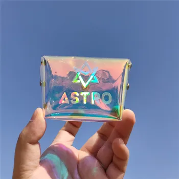 ASTRO Fantasy, семицветная сумка для ручек, модный индивидуальный кошелек с лазерным замком, универсальные кошельки LEEWOO, кошелек для женщин, коллекционные подарки