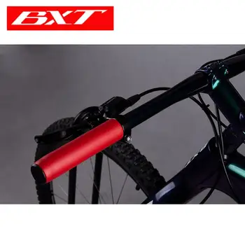 BXT Сверхмягкие велосипедные ручки для руля Велосипедные ручки для велосипеда Силиконовый противоскользящий руль, амортизирующий удары