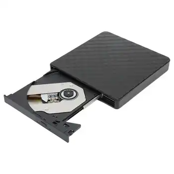 DVD-привод Ультратонкий портативный Подключи и играй USB3.0 Внешний DVD CD-привод для записи для настольного ноутбука Ultrabook Универсальный