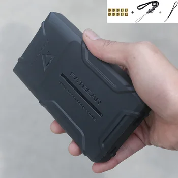 FATBEAR Тактический Военный Класс Прочная Ударопрочная Броня Защитный Кожный Чехол для Sony Walkman NW-ZX700 NW-ZX706 NW-ZX707