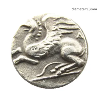 G (52) Копии древних греческих монет с серебряным покрытием