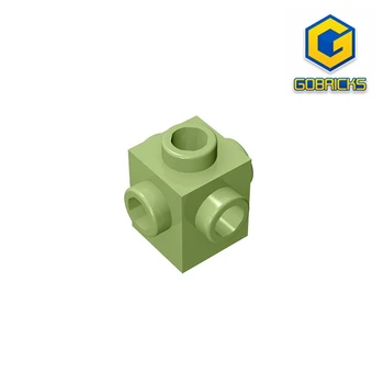 Gobricks GDS-650 MOC Plate Brick 4733 1x1 Совместимый Собирает Частицы Для Строительных Блоков Запчасти DIY Обучающая Творческая Игрушка