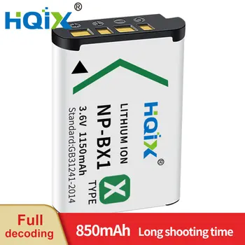 HQIX для Sony HDR-CX450 AS20 AS50 AS100VR CX240 PJ410 MV1 WX700 PJ275 PJ440 ZV1 ZV-1 Камера NP-BX1 Зарядное Устройство Батарея