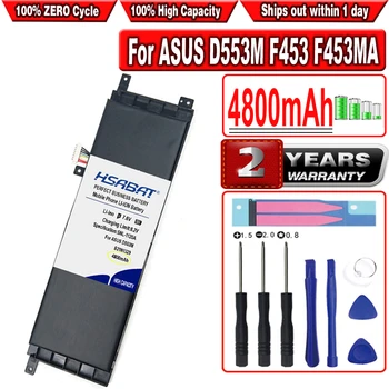 HSABAT 4800 мАч B21N1329 Батарея для Asus D553M F453 F453MA F553M P553 P553MA X453 X453MA X553 X553M X553B X553MA X503M X403M