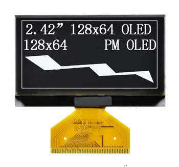 IPS 2,42-дюймовый 7PIN/31PIN SPI Белый OLED-экранный модуль SSD1305 Контроллер 128 * 64 IIC Интерфейс