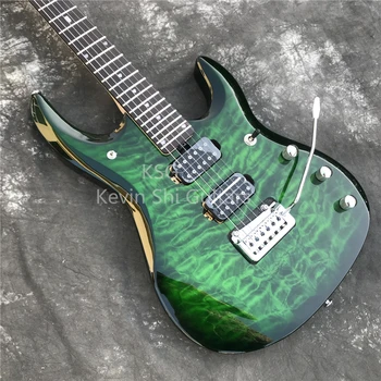 John Petrucci signature jade green Гитара Ernie ball Music Man JP6 Бесплатная Доставка Гитара Musicman