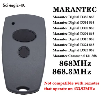 Marantec D302 D304 D321 D323 D382 D384 Клонирование Гаражных Ворот Дистанционное Управление 868,3 МГц Ручной Передатчик для открывания дверей 868 МГц