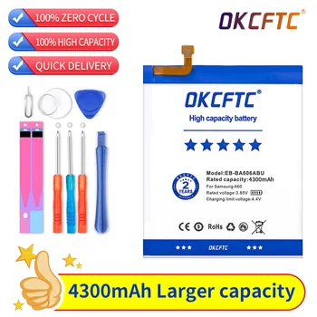 OKCFTC Оригинальный Аккумулятор EB-BA606ABU 4600 мАч Для Samsung Galaxy A60 SM-A606F/DS SM-A6060 SM-A606F + Инструменты в подарок