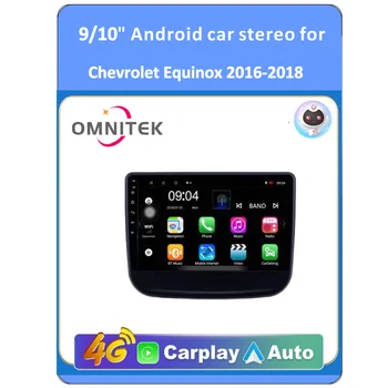 Omnitek для Chevrolet Equinox 2016 2017 2018 Android автомобильный радиоприемник, мультимедийный видеоплеер, навигация, GPS