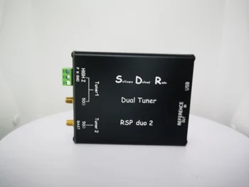 SDR RSP-duo2 С Двойным тюнером Программно-Определяемый радиоприемник 14-битный АЦП 1 кГц - 2 ГГц Широкополосное коротковолновое радио