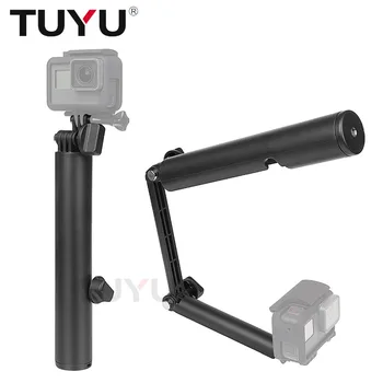 TUYU 3-позиционный ручной монопод для селфи-палки, складной держатель для камер GoPro Gopro Hero 6 5 4 3+ AKASO SJCAM SJ4000 EKEN H9