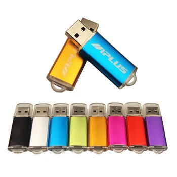 USB 2.0 Металлическая ручка-накопитель Быстрая Скорость USB Флэш-накопитель 4 ГБ 8 ГБ 16 ГБ 32 ГБ 64 ГБ Флешка USB-накопитель (более 10 шт. Бесплатного логотипа)