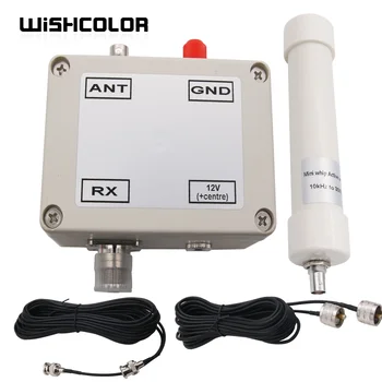 Wishcolor 10 кГц-30 МГц Мини-Штыревая Активная Антенна Mini Whip HF LF HF VHF SDR RX Активная Антенна С Портативным Кабелем