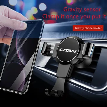 Автомобильный держатель телефона Gravity Car Air Vent Подставка для мобильного телефона Крепление для Mercedes Benz CITAN 2012-2020 автомобильные Аксессуары