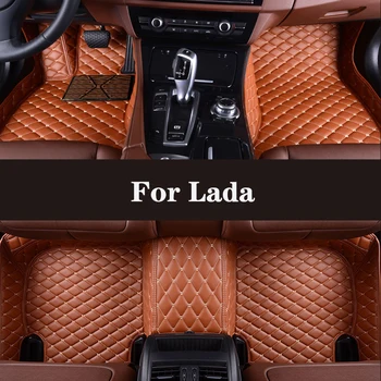 Автомобильный Коврик HLFNTF Full Surround На Заказ Для Автомобильных Аксессуаров Lada Vesta Niva Granta