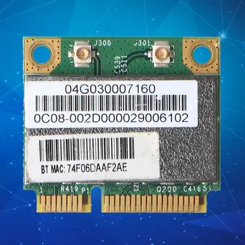 Адаптер беспроводной карты для Broadcom Bcm94313HMGB AW-NB047H BCM4313 Half Mini Pci-e Wifi Сетевая карта с Bluetooth4.0