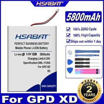 Аккумулятор HSABAT XD 5800 мАч для GPD XD батарей